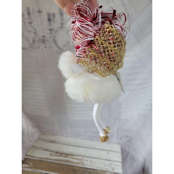 Imagination angel muff ornament handmade Xmas tree - Picture 2 of 6